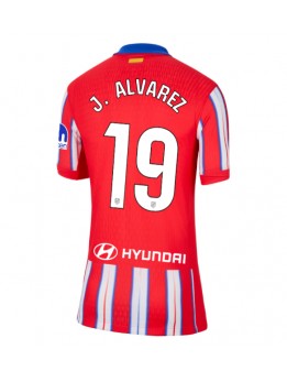 Atletico Madrid Julian Alvarez #19 Heimtrikot für Frauen 2024-25 Kurzarm